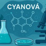 cyanová