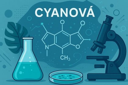 cyanová